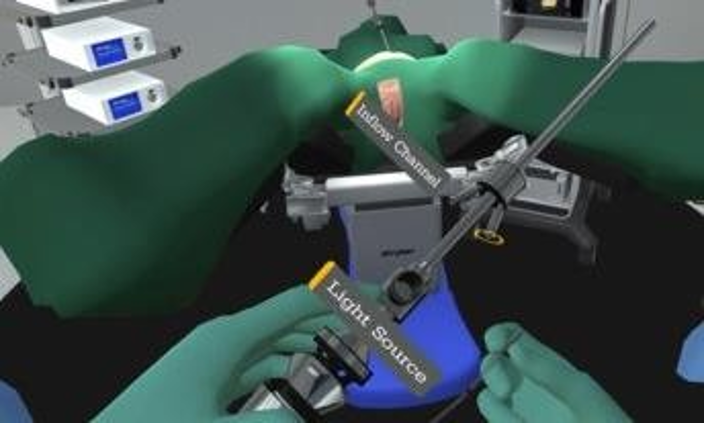 Improving gynecological safety through a product based virtual reality education 